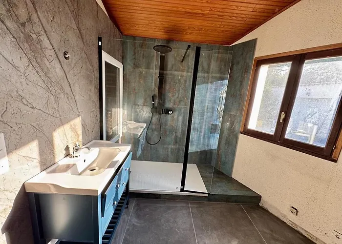 Villa Atypique Avec Piscine 12x6 Cheminée Fdb Proche Du Golf Dans Parc Arbore *