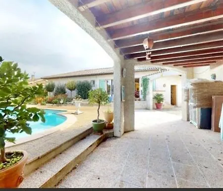 Atypique Avec Piscine 12x6 4 Pour 9 Personnes Proche Golf Dans Parc Arbore 빌라