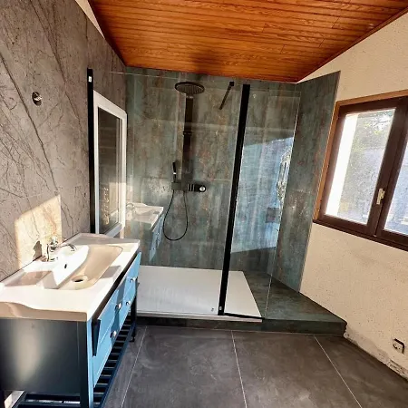 빌라 Atypique Avec Piscine 12x6 4 Pour 9 Personnes Proche Golf Dans Parc Arbore *