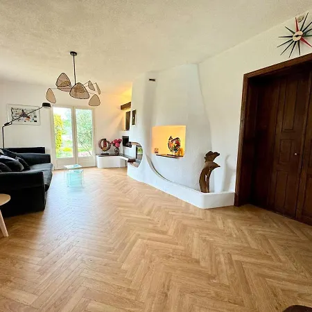 Villa Atypique Avec Piscine 12x6 Cheminee Fdb Proche Du Golf Dans Parc Arbore *