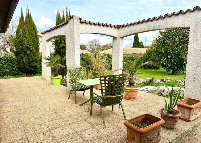 ヴィラ Atypique Avec Piscine 12x6 Cheminee Fdb Proche Du Golf Dans Parc Arbore